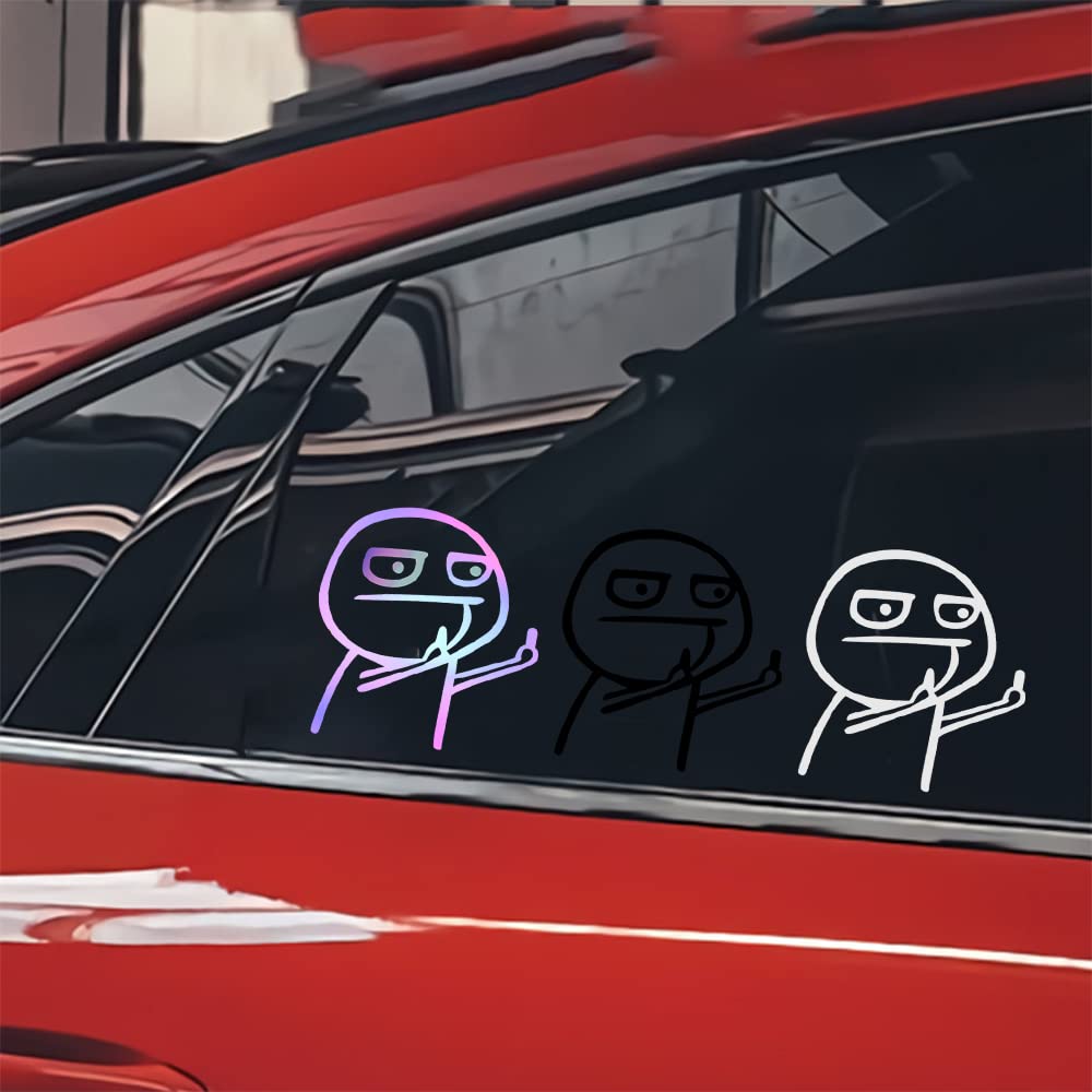 ADESIVO STICKER FUCK DITO MEDIO Tuning Auto MOTO Sport Logo RACING - AF Racing - Foto 7