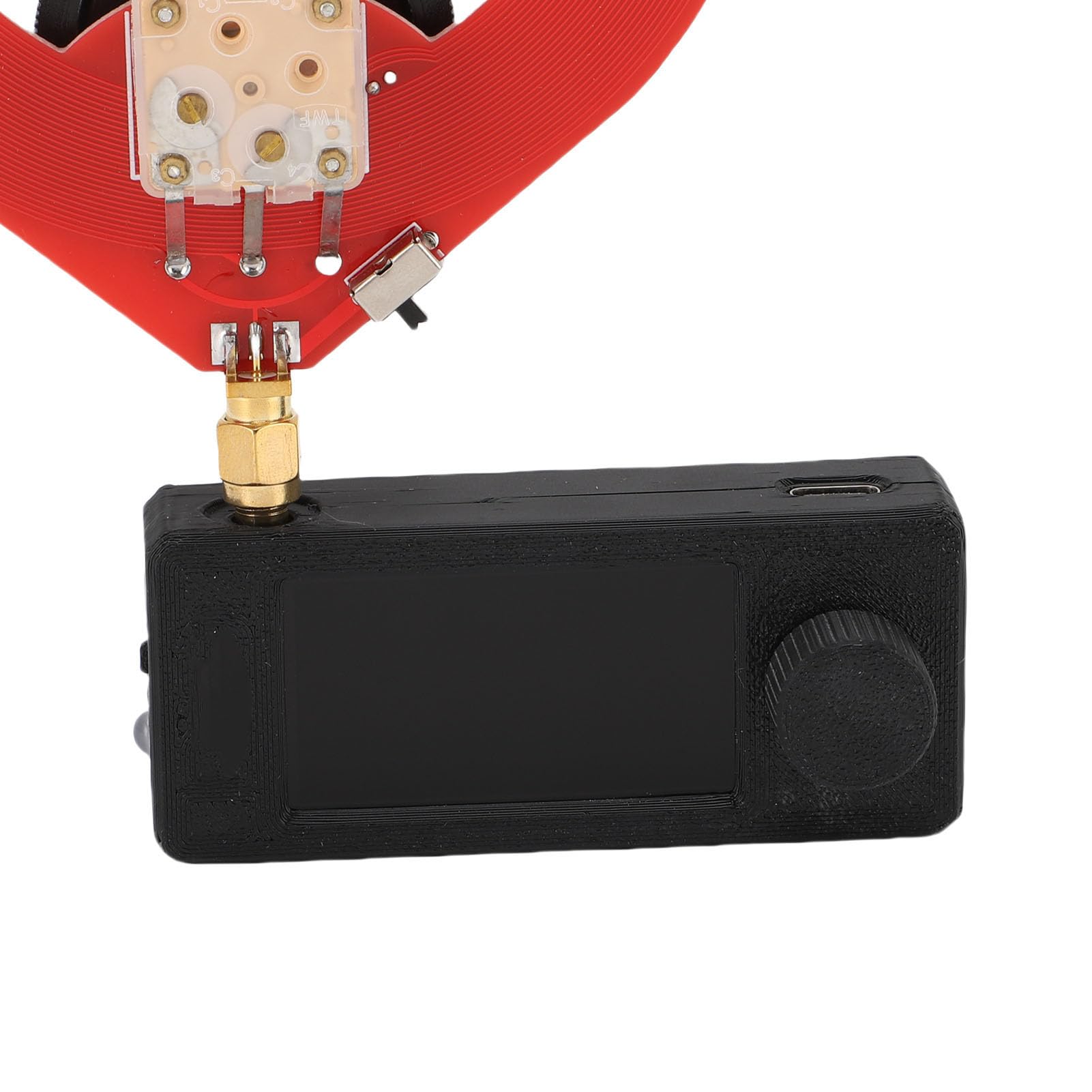 SI4732 SDR-Radioempfänger, 500kHz-2000kHz LSB USB AM FM Pocket Radio, 1,9 IPS-Bildschirm All-Band-Radios-Empfänger HF SW MW VHF-Radios mit Loop-Antenne, 3,5 Mm Kopfhörerbuch
