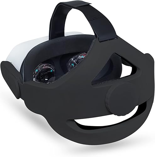 TNE Headband for Oculus Quest 2Meta Quest 3 Headset Virtual Reality VR  Replacement Accessories for Quest 23 Elite Head Strap Reduce Head Pressure,