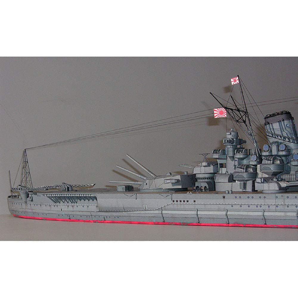 Amazon.com: Lllunimon 1/250 Japanese Battleship Yamato Model