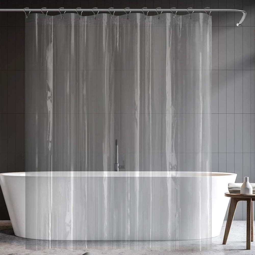 Amazon|Dehome シャワーカーテン ビニール 透明 クリア PEVA 防カビ加工 防水 リング付き 180x180cm|シャワーカーテン ホーム&キッチン オンライン通販 Amazon|Dehome シャワーカーテン ビニール 透明 クリア PEVA 防カビ加工 防水 リング付き 180x180cm|シャワーカーテン ホーム&キッチン オンライン通販
