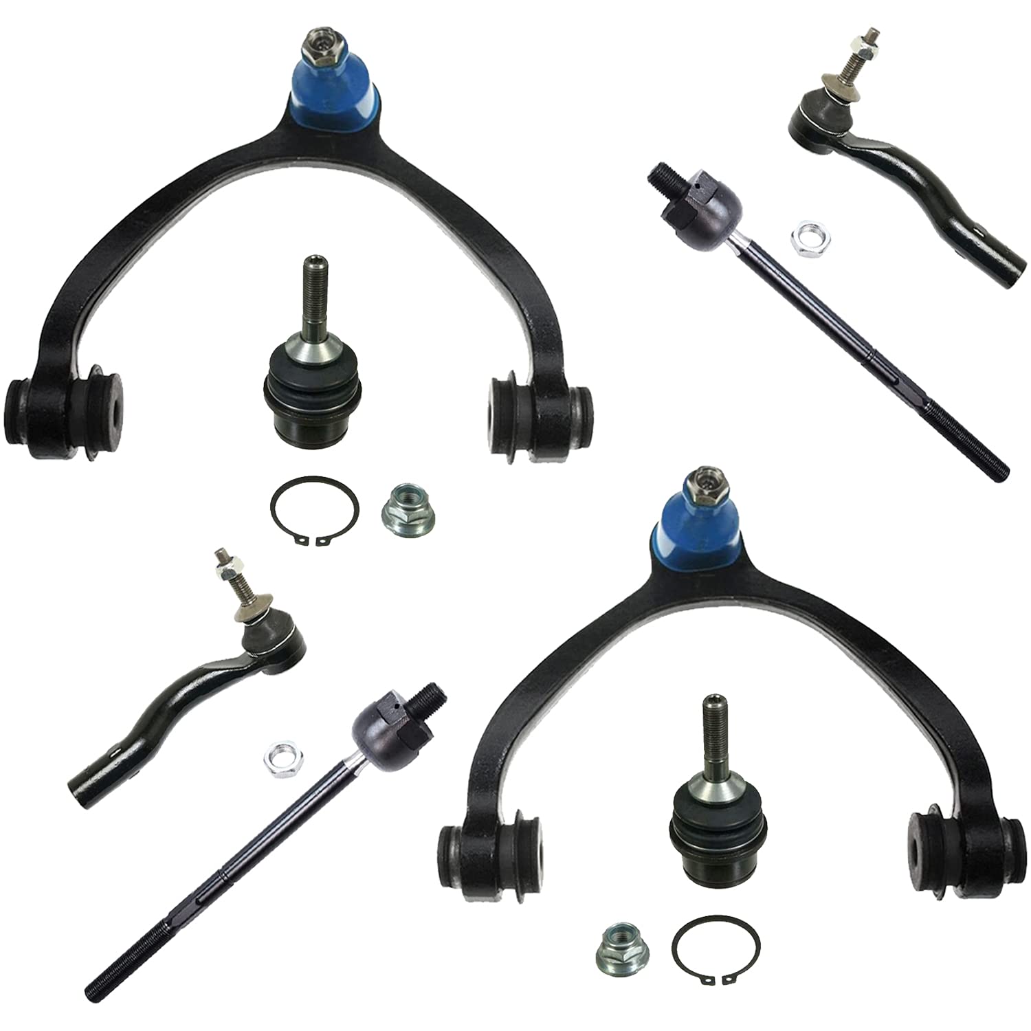 Detroit Axle - 8pc Front End Suspension Kit for 03-11 Mercury Grand Marquis