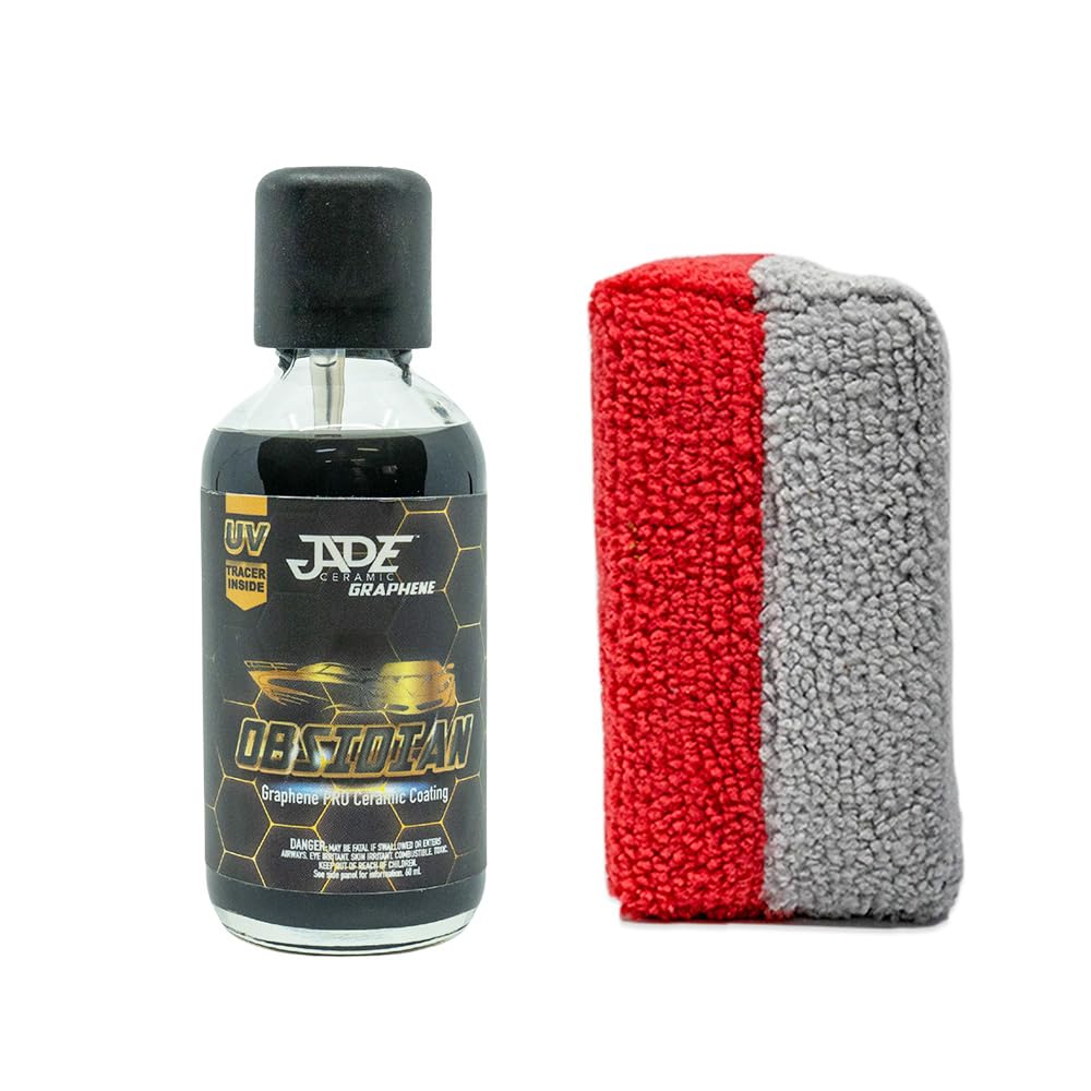 Jade Obsidian - Graphene PRO 60cc W/Applicator - Ceramic Coating Kit - Hydrophobic - Paint Protection