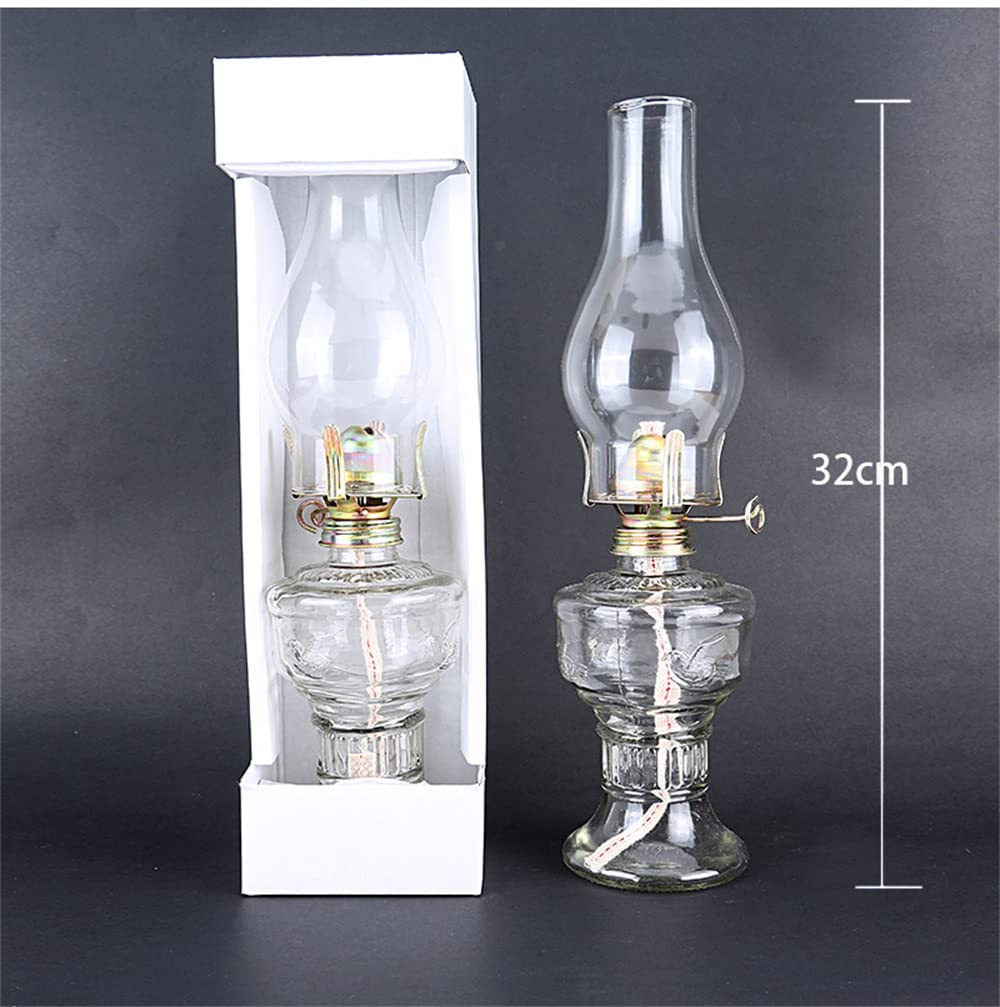 Amazon.co.jp : tonntyann オイルランプ 32cm アンティーク レトロ