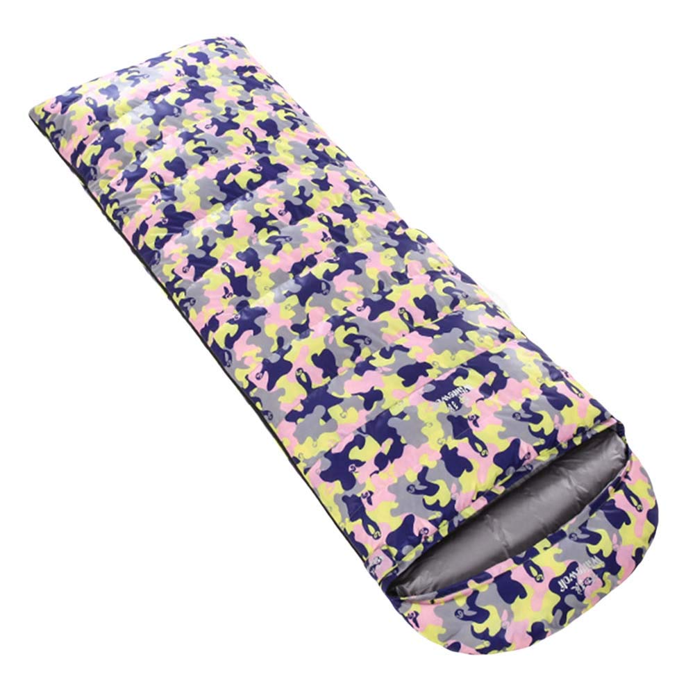 Saco De Dormir para Acampar, Extremadamente Ligero Portátil, Ideal para Montañism, Excursionismo, Senderismo, Mochilero, para Adultos Y Niños