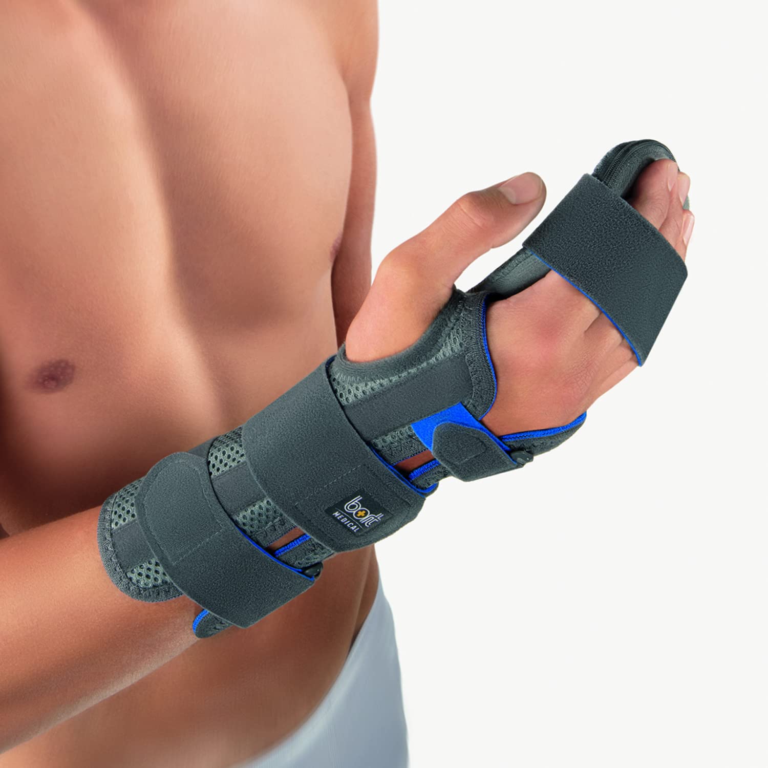 Bort ManuCarpal® Combi Handorthese L grau