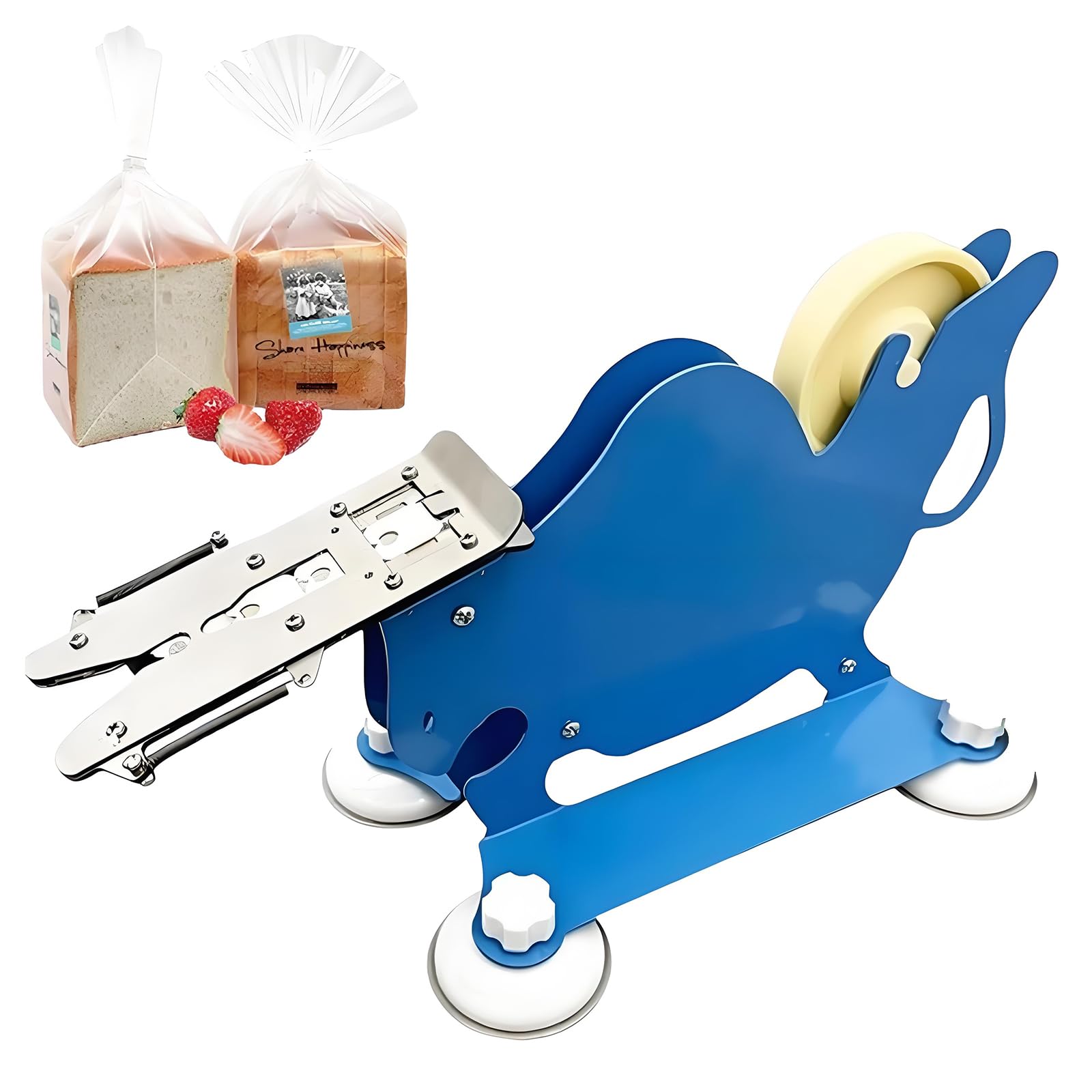 AYCDL Manual Bread Bag Clip Sealing Machine, Plastic Bag Clasp Packing Machine, for Bakery Supermarket