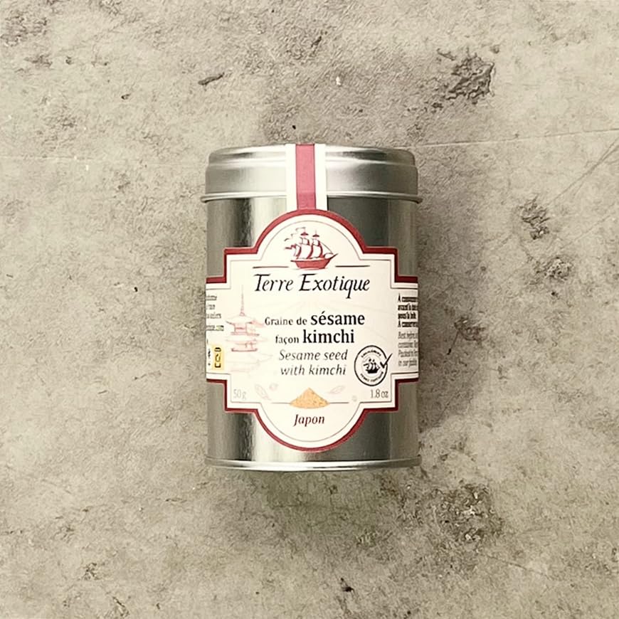 Terre exotique roasted sesame seeds with kimchi flavor - 50g