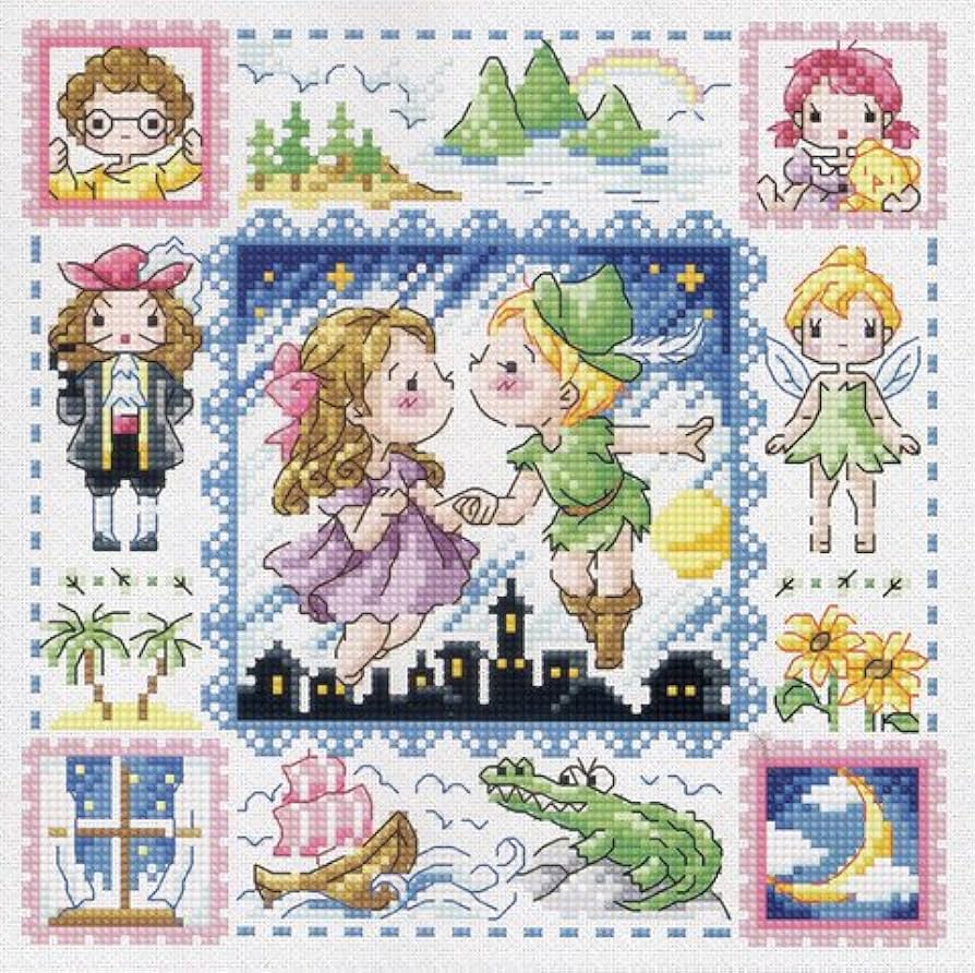 Amazon | クロスステッチキット/おとぎ話/21種類 (3232おとぎ話