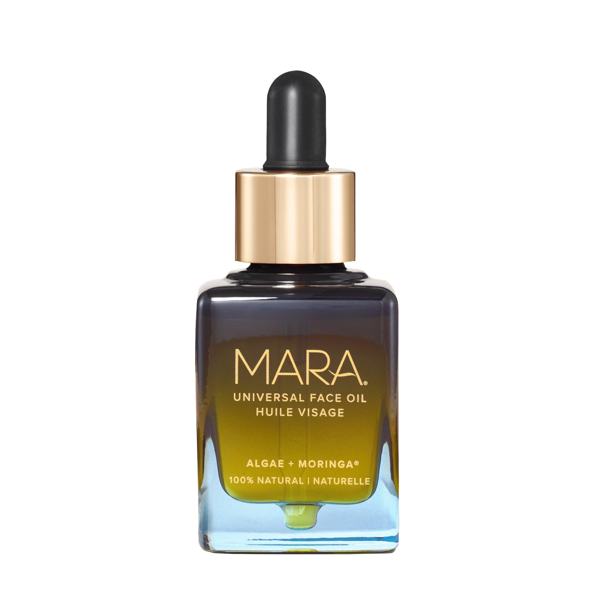 MARA - Natural Algae + Moringa Universal Face Oil | Non-Toxic, Plant-Based Skin Care | Nourishes with Algae Plankton Blend + Boosts Firmness For All Skin Types, (1.2 oz | 35 ml)