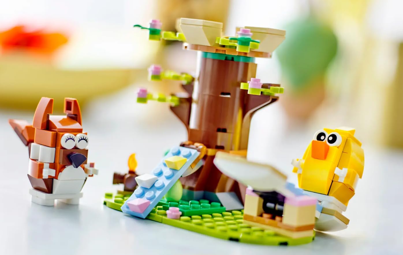 LEGO Spring Animal Playground Building Toy Set including Bird and Squirrel Figures - Image 4