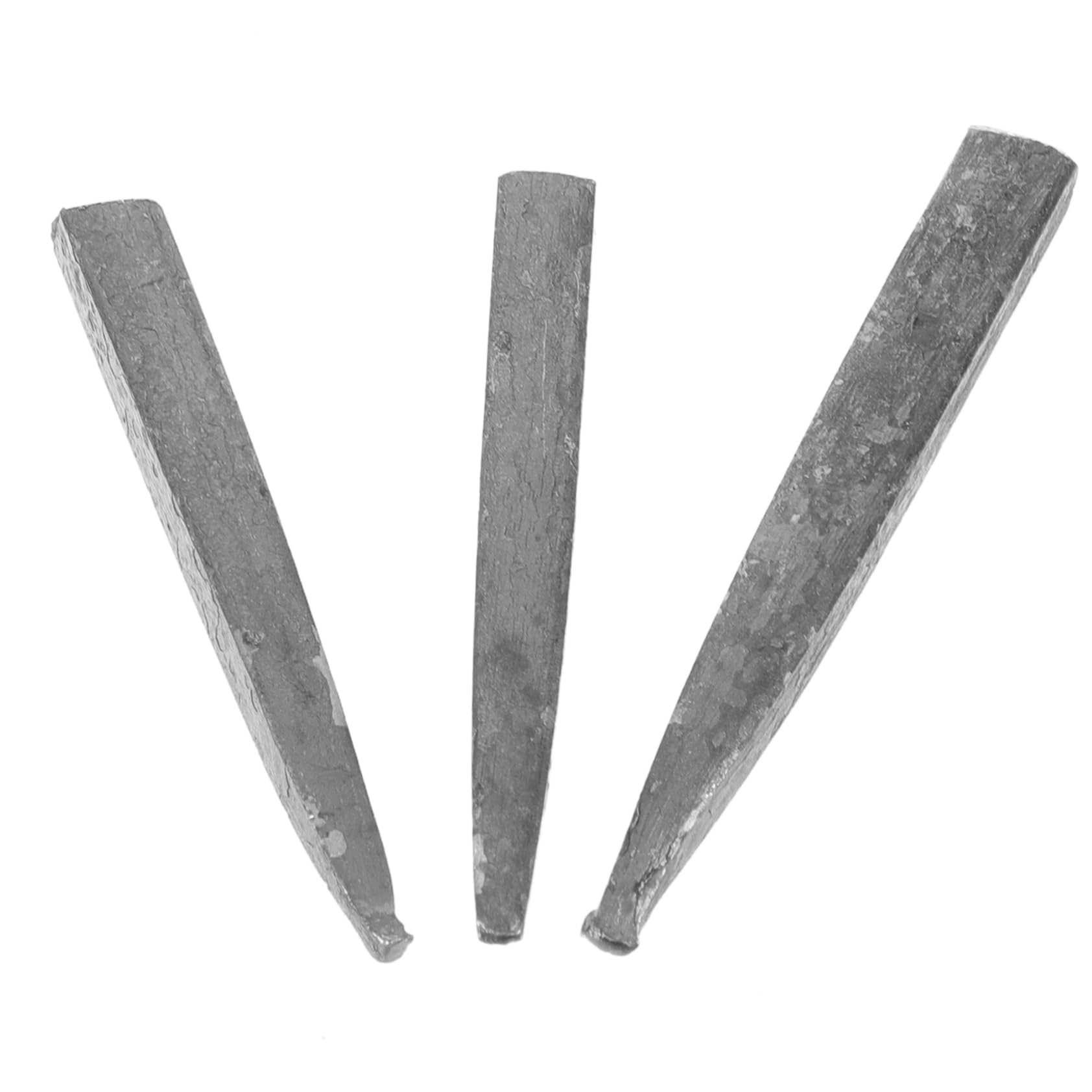BUTIFULSIC Iron Wedge Set for Hammer and Axe 3 Pcs Stepped Flange Design Easy to Install Reinforcement Tool for Carpenters and Builders