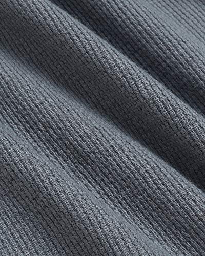 Baby Boys Thermal Underwear Set - 2 Piece Waffle Knit Long Sleeve Thermal Shirt & Long Johns for Infant Toddlers4