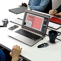 Vista 6 de Presentador inalámbrico Longjoy RF 2.4GHz Presentador láser Presentación remota Puntero láser Control USB PowerPoint PPT Clicker