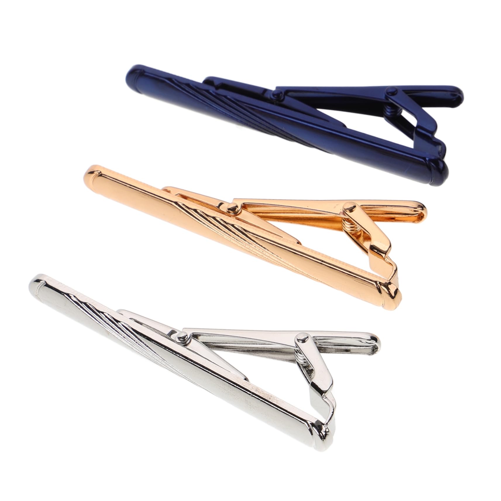 FOMIYES Conjunto De Pasadores De Corbata Clips De Corbata De Boda Pinzas De Corbata Broche De Corbata Clip En Lazos Hebilla De Clip De Traje Cobre