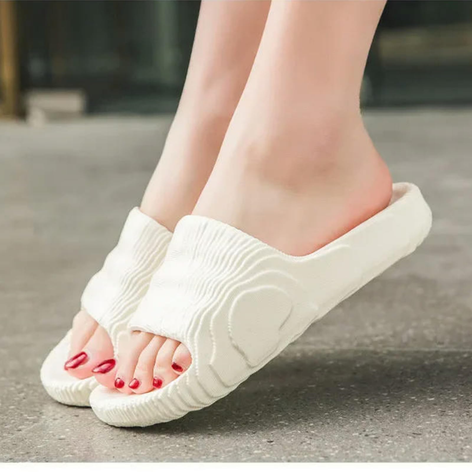 Ciabatte Uomo Estate Uomini Donne Sandali All'aperto Spiaggia alla Moda Slip-on Eva Pantofole Coppia Stile-khakis-35
