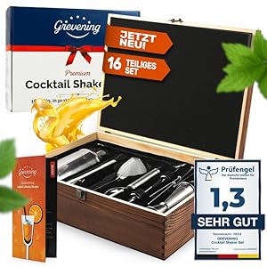 Grevening 4310 Premium Cocktail-Set 16-teilig