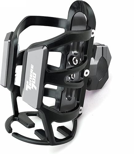 SOCIAC for Yamaha TENERE 700 2019 2020 2021 Tenere700 XTZ 700 XTZ700 Motorcycle Accessories CNC Beverage Water Bottle Drink Cup Holder Drink Cup