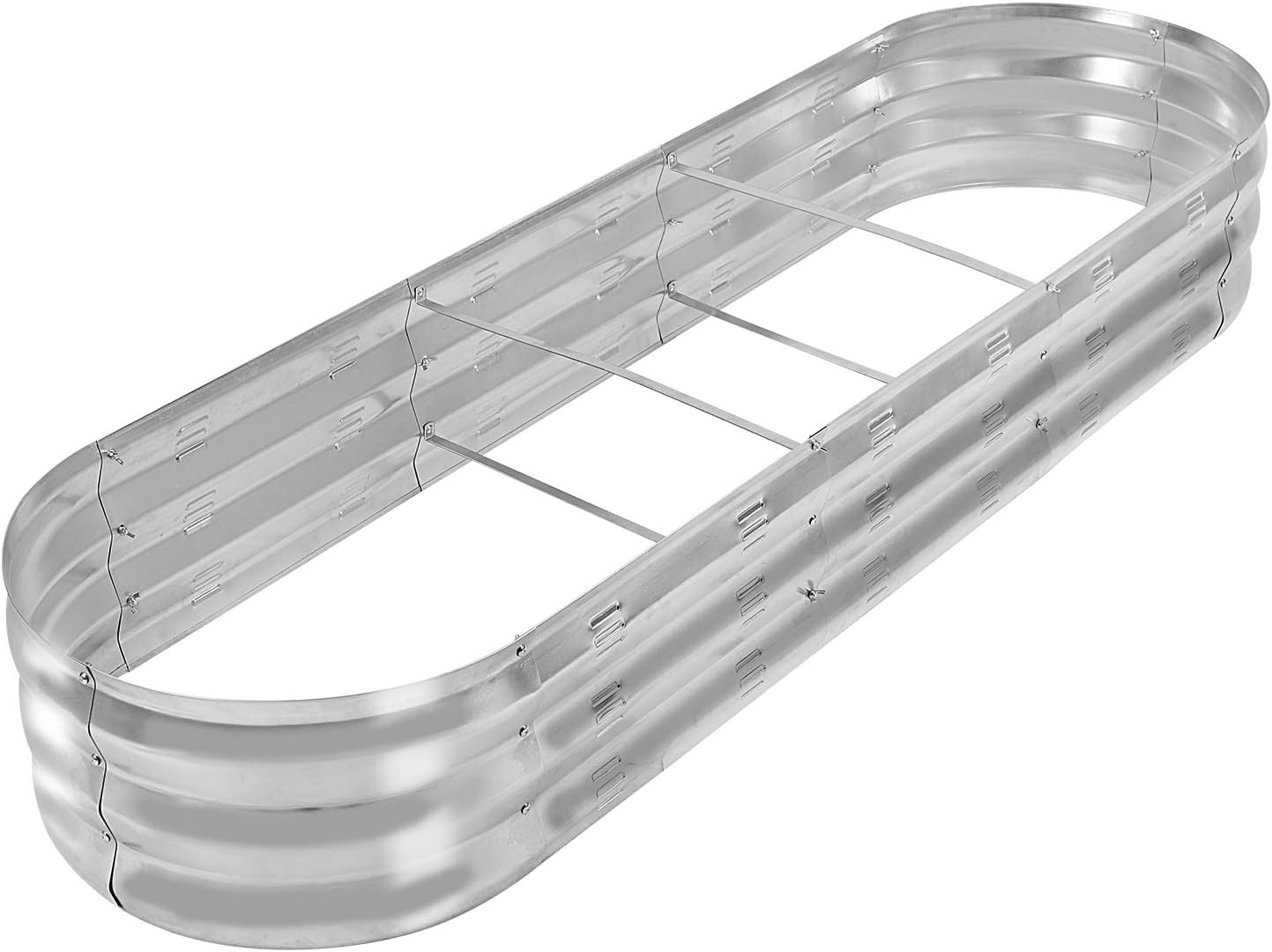 GADI Raised Garden Bed Kit for Vegetables Flower Galvanized Metal Planter Boxs Designed for Easy DIY