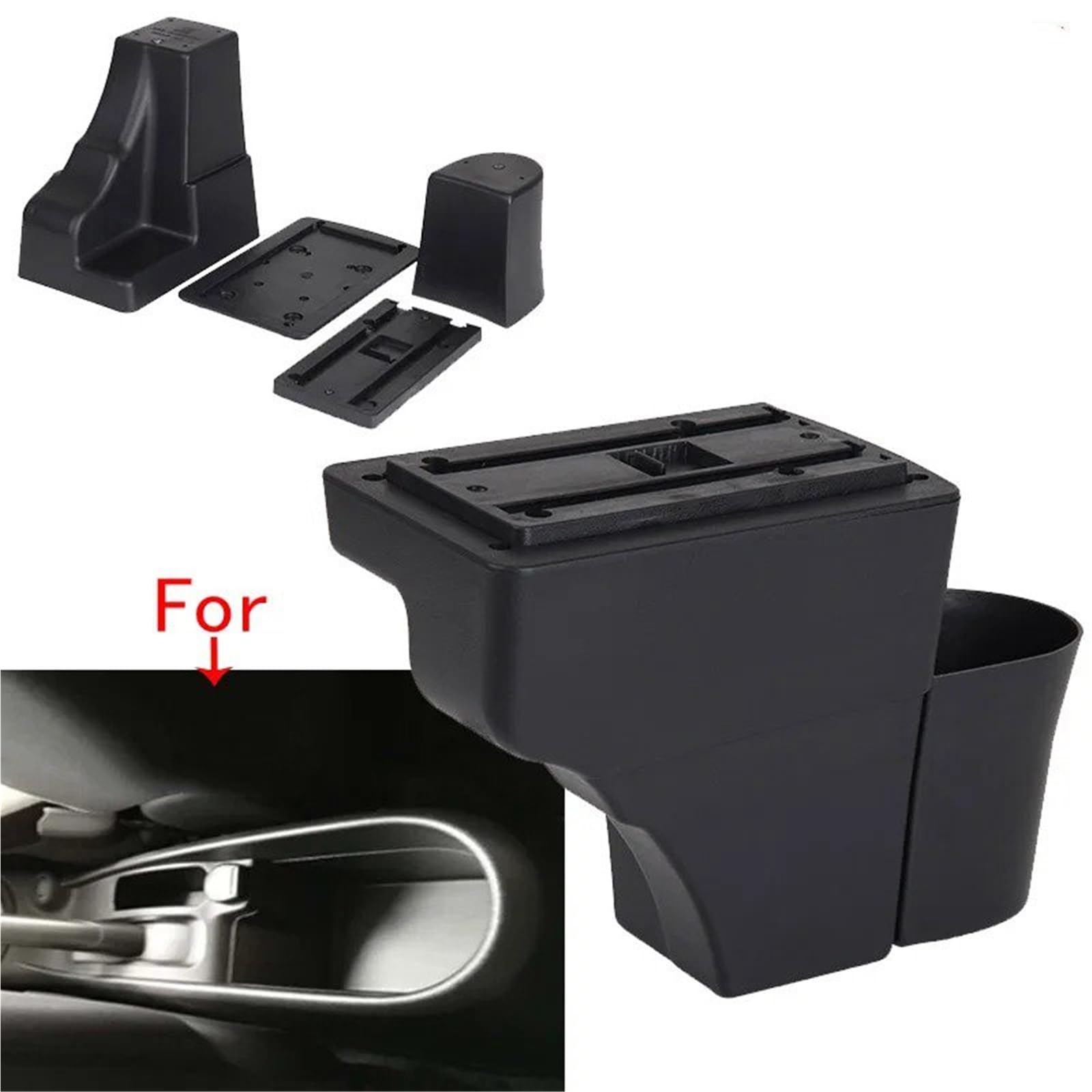 Accoudoir Central Voiture Pour Nissan Pour NOTE Boîte D'accoudoir