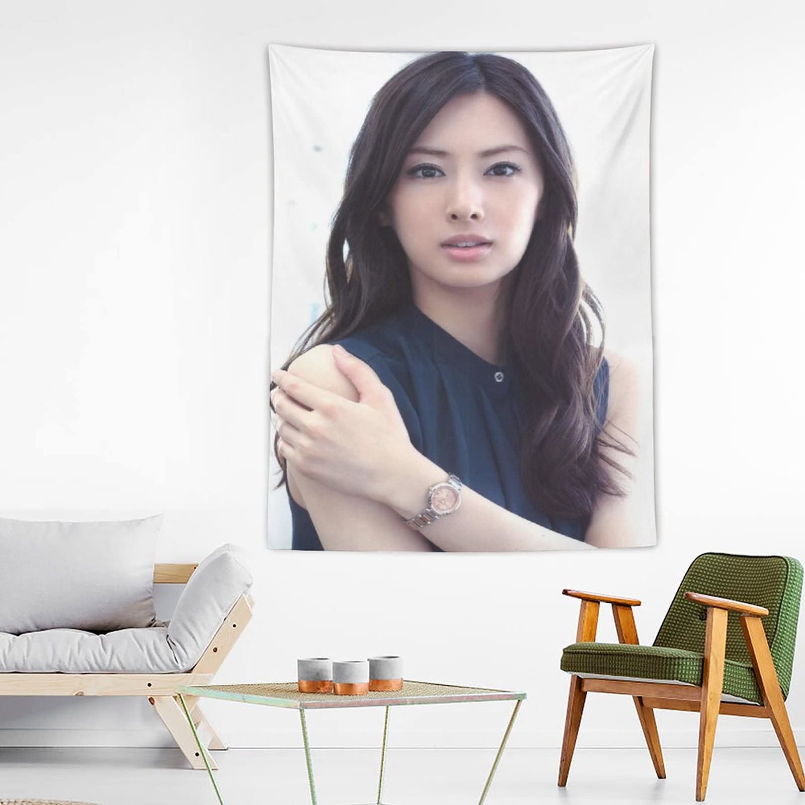 Amazon.co.jp: タペストリー 北川景子 タペストリー 壁掛け ポスター