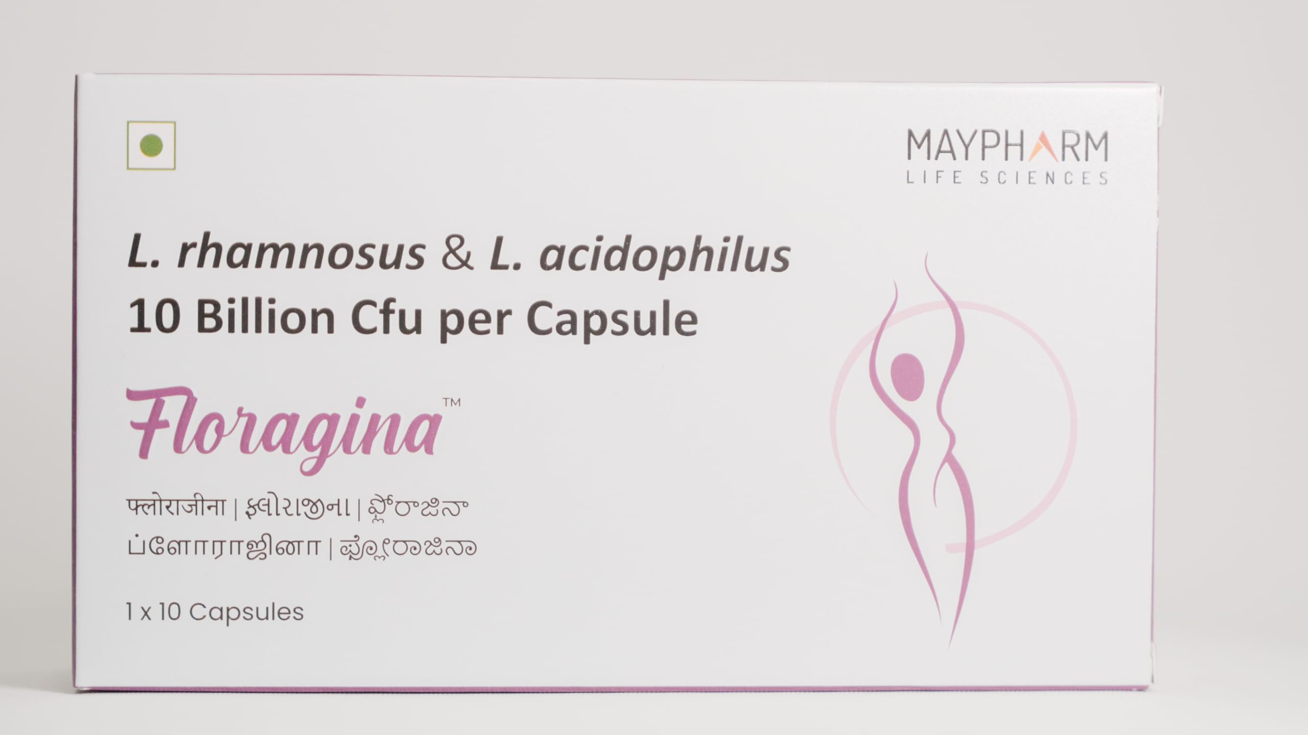 Floragina Probiotic Capsules with Lactobacillus rhamnosus HN001 & Lactobacillus acidophilus La-14 | 10 Billion CFU Per Capsule | With L-Carnitine | 10 Capsules-image-41