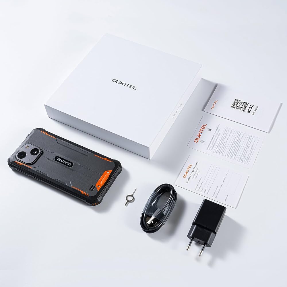 Oukitel WP32 2台 GREEN +ORANGE 16GB+128GB Amazon.com