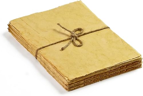 Miniatura 7 de Papel de acuarela  Papel de acuarela de arte mixto  5.29 ozm de grosor con borde deckle de algodón virgen hecho a mano (9.5 x 6.5 pulgadas, blanco)