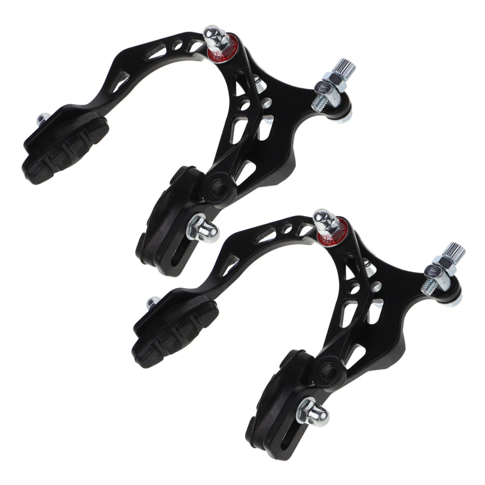 BELLIFFY 2pcs Bicycle Brake Calipers Professional Aluminum Alloy Replacement Pads for Mountain and Road Bikes
