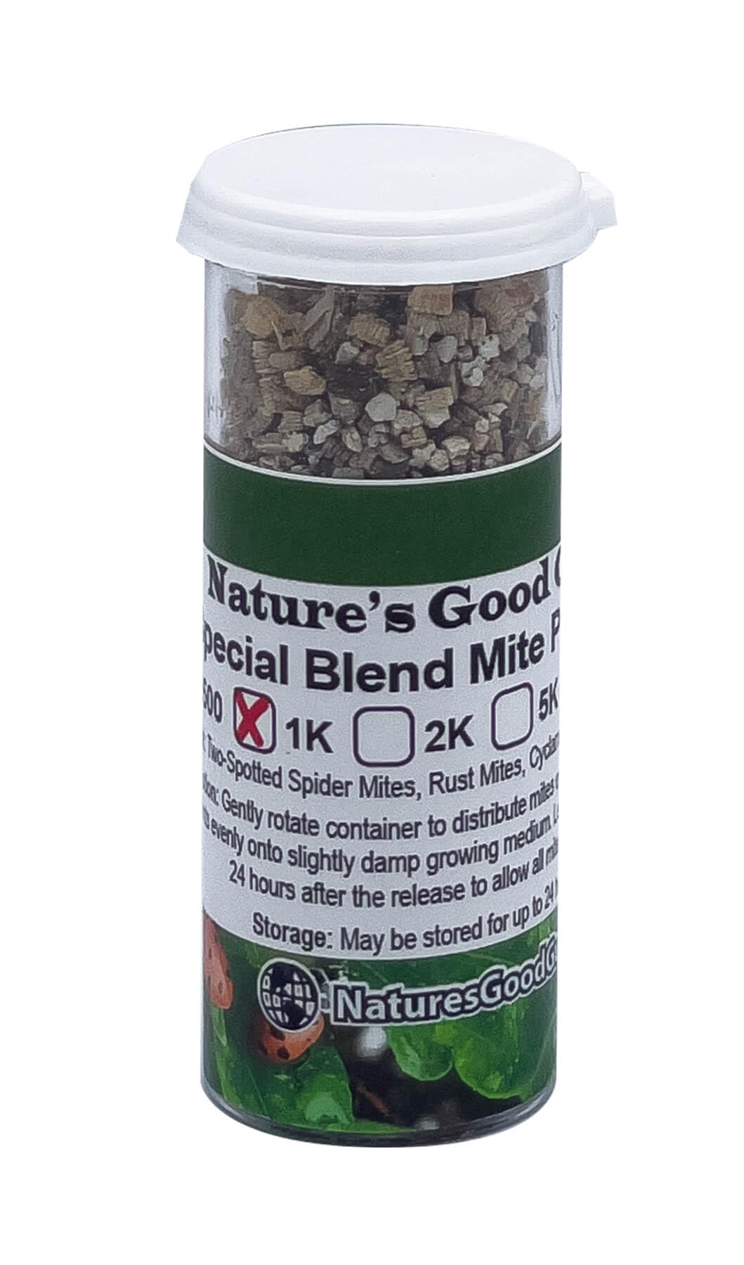 Natures Good Guys - Special Blend Mites (1,000 Mites per Bottle)