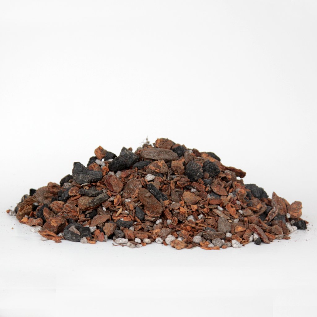 Potting Soil with Perlite, peat Moss, Coconut, Charcoal and Orchid bark for Paphiopedilum and Phragmipedium Orchid All Natural Orchid bark Potting Mix for Potting Soil Indoor Plants