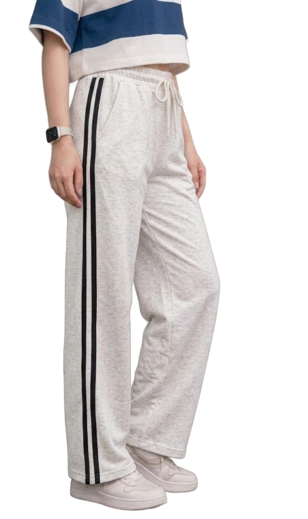 Track Pant for Women || Baggy Fit || Track Pants || Full Elastic Jogger Track Pant ||-picture-27