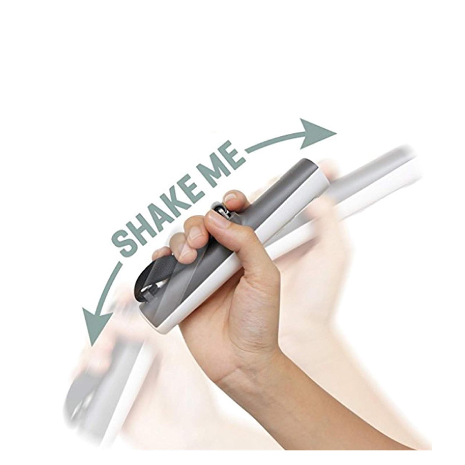 Bilancia pesa-bagagli digitale portatile manuale Hand-Shake Power Generation da 50 kg