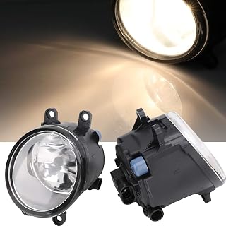 TutorAuto Left & Right Fog Light Assembly for Toyota Camry Corolla RAV4 Avalon Highlander & Lexus RX350 GS350 - H11 Bulbs Plug & Play 2006-2013