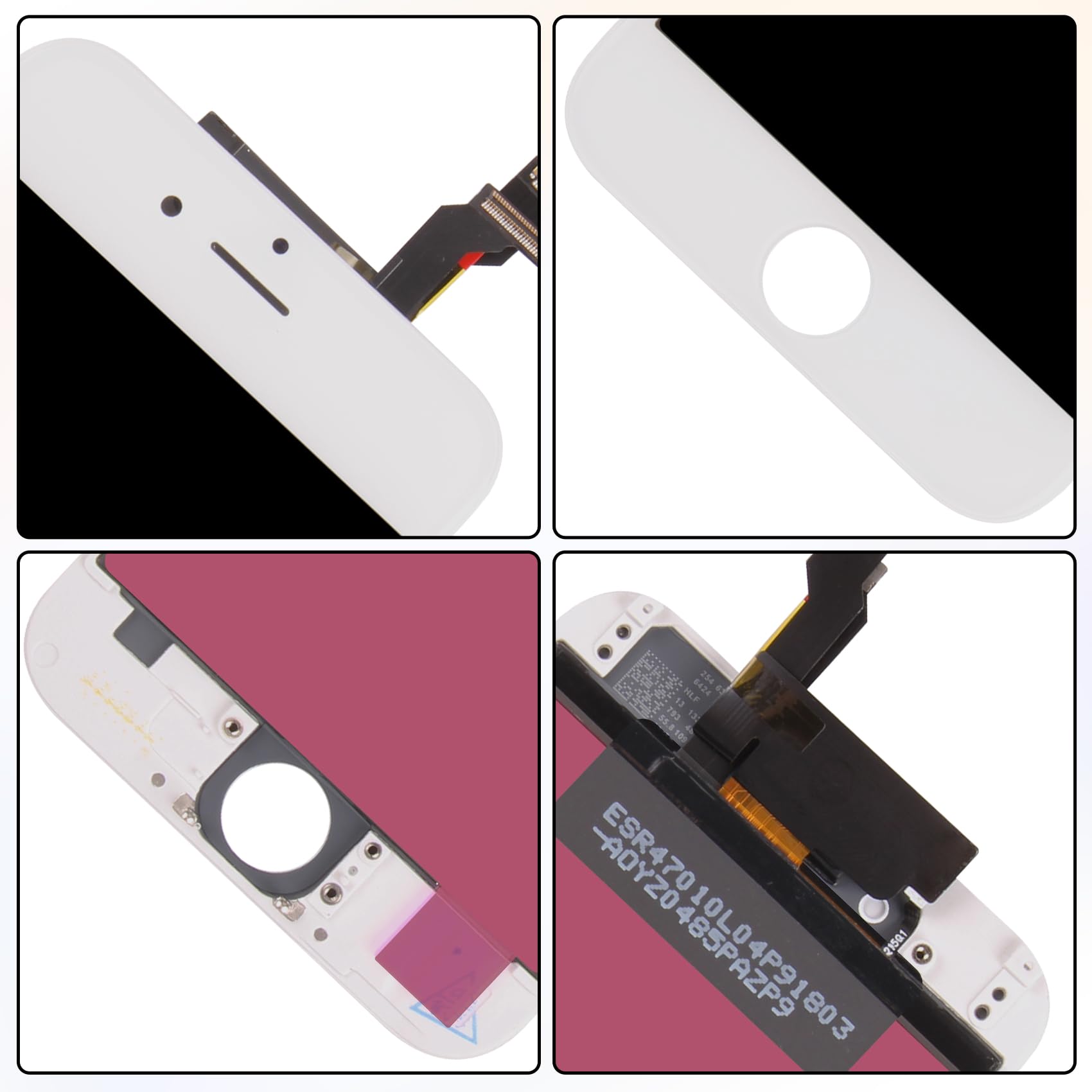 Pantalla para iPhone 6 Pantalla LCD para iPhone 6 Reemplazo de la pantalla para iPhone 6 4.7" LCD Display Touch Screen Digitizer Assebmly (Modelo: A1549 A1586 A1589 A1522 A1524) con herramientas