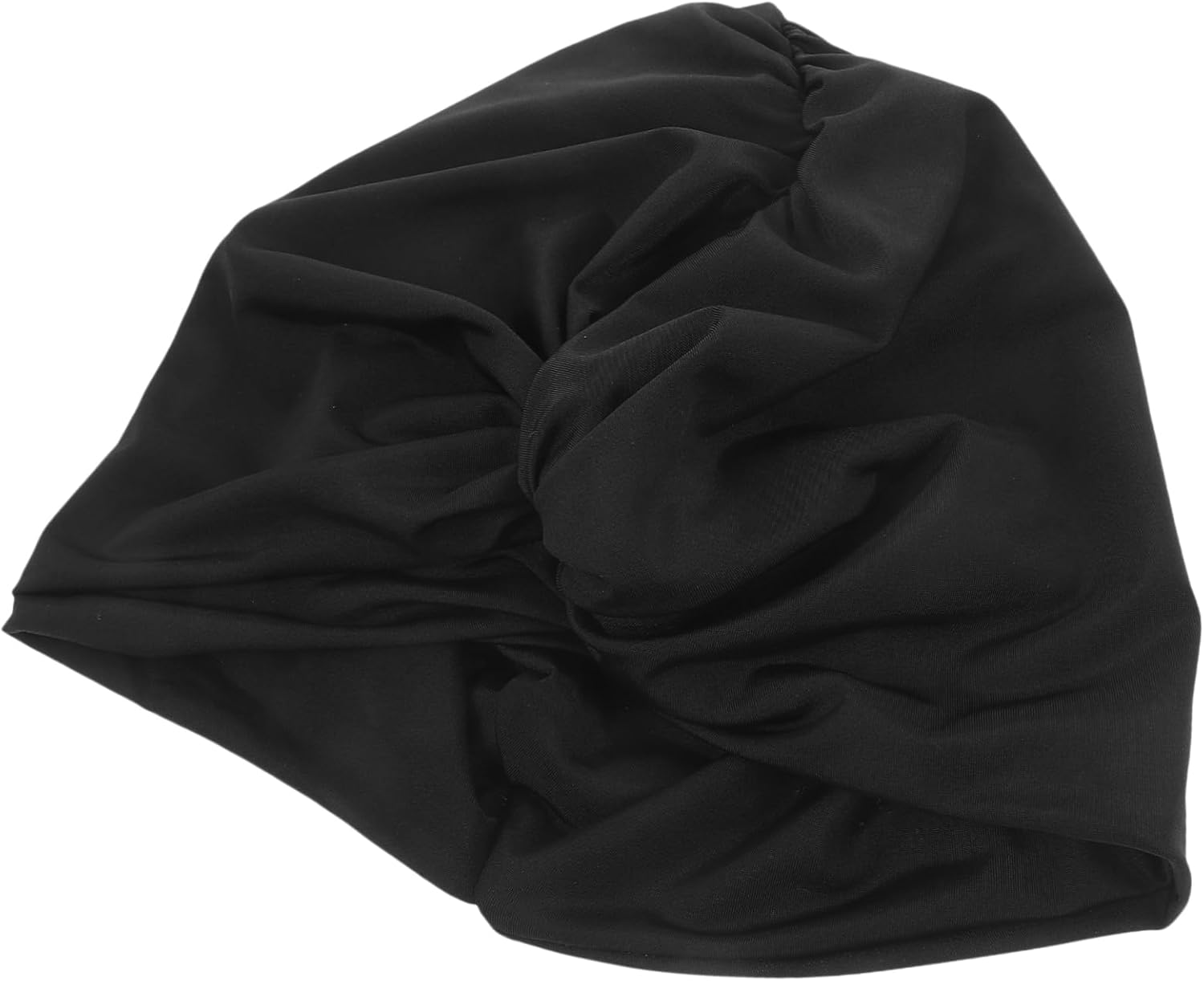 POPETPOP Short Hair Pleated Shower Cap Ladies Hats Swimmer Large Swimming Cap Swim Cap Ear Protection Swim Hats