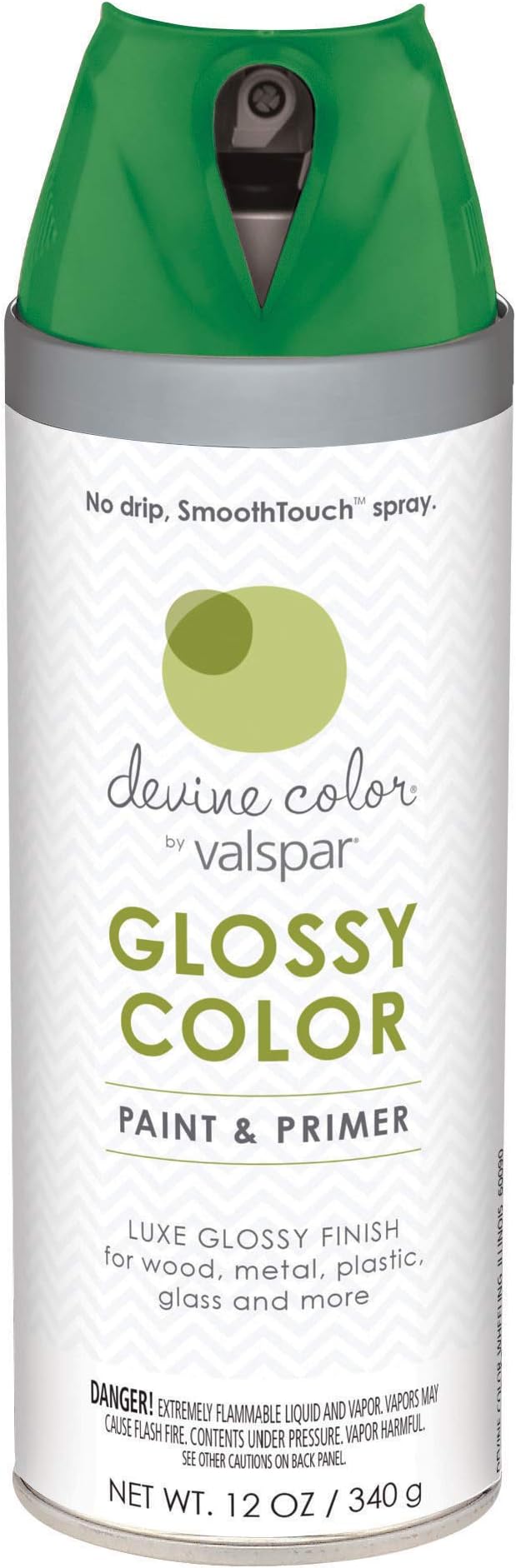Valspar YS1040200B Devine Color Aerosol, 12 Ounce, Mint