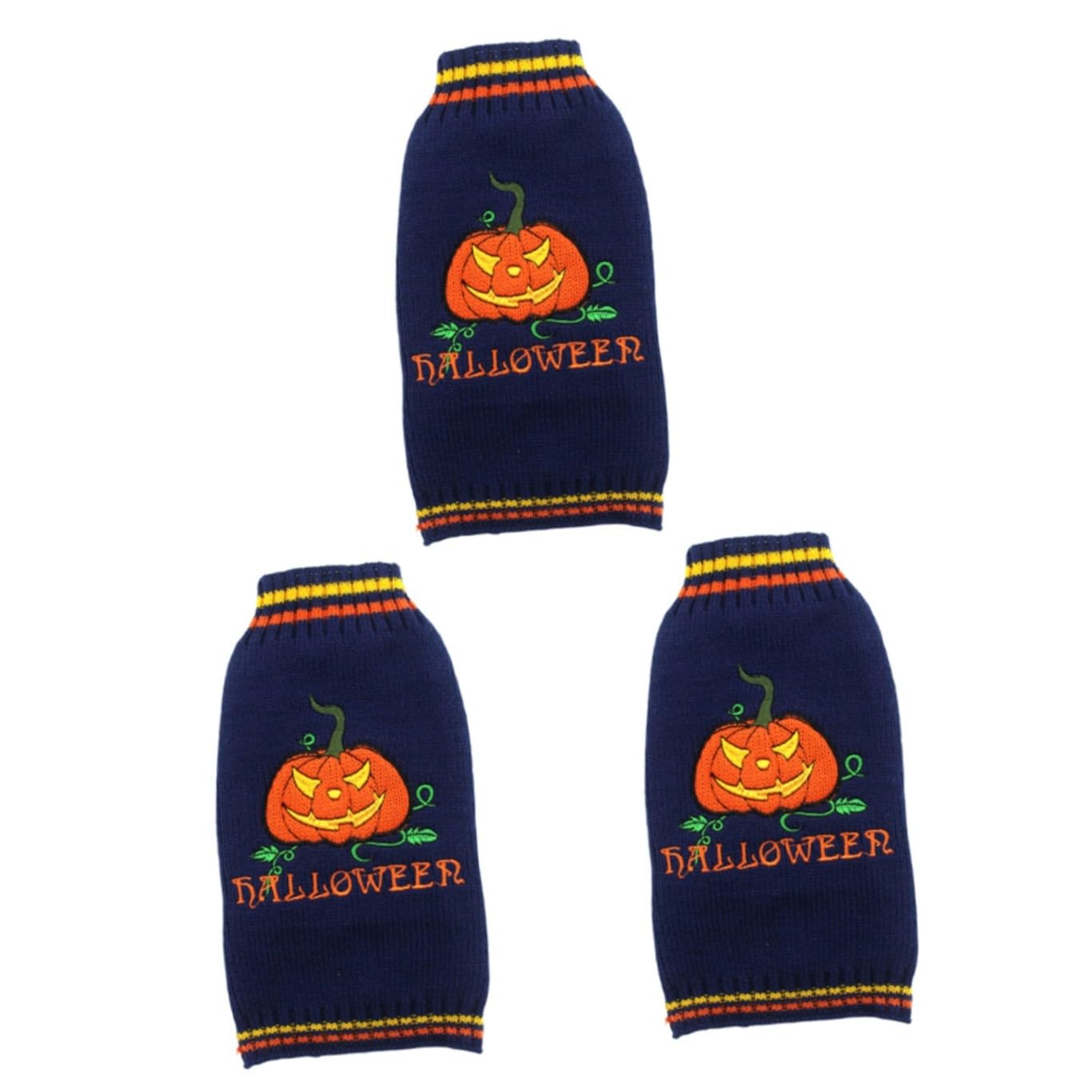 BESPORTBLE 3 Pz Vestiti Invernali per Cani Costume Cane di Halloween per l'inverno Maglioni Caldi Maglione Lavorato a Maglia Maglioni per Cani di Piccola Taglia Il Cane Vestire