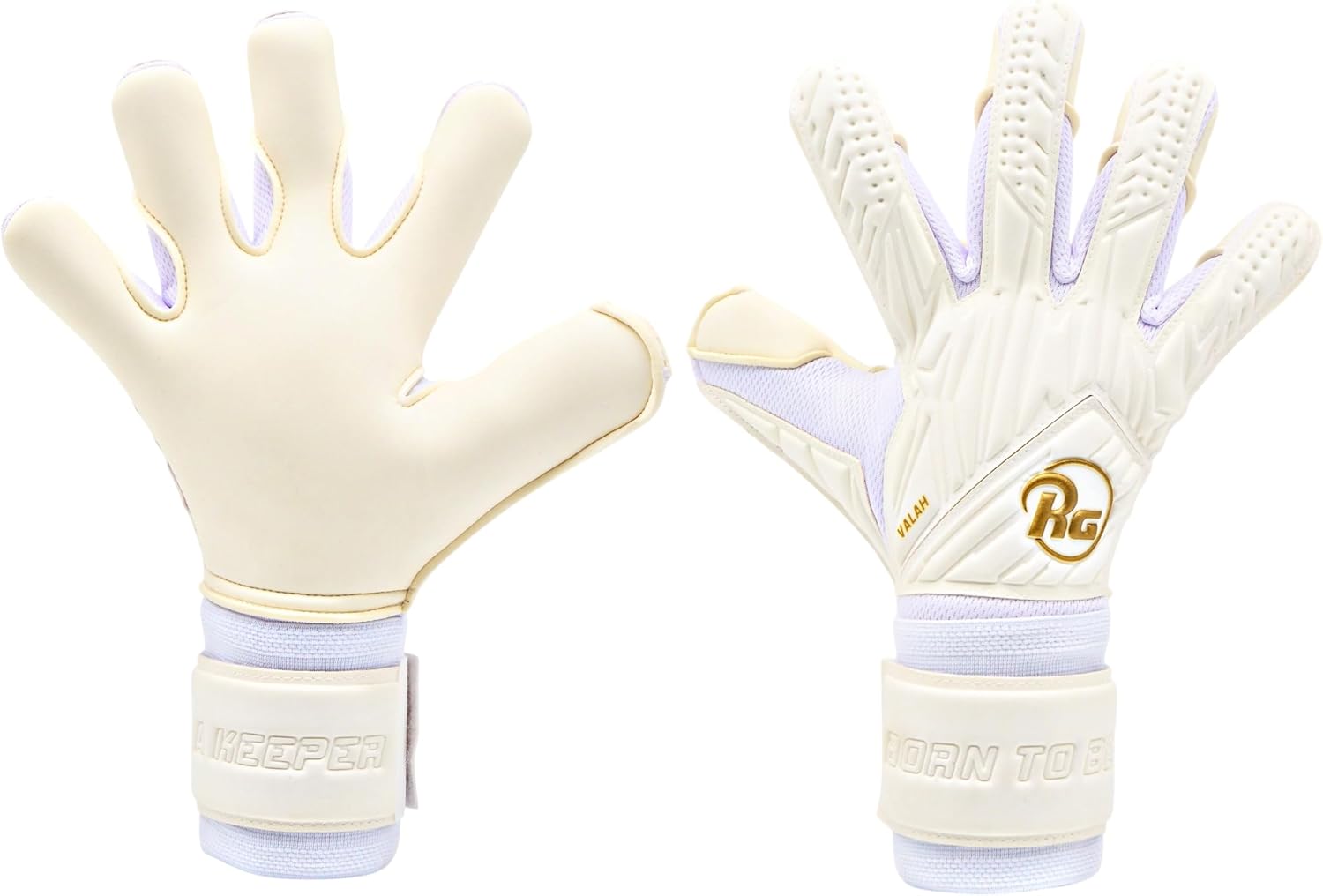 RG VALAH Goalkeeper Gloves – Hybrid Cut GK Soccer Gear with Latex Palm – Pro Fit for Adults, Women & Men – Durable Anti-Slip Grip – All Weather Football Goalie Performance