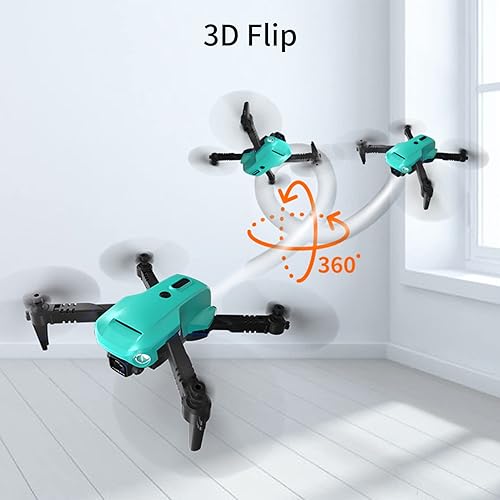 Miniatura 2 de GoolRC Mini dron con control remoto con cámara dual 4K plegable sin cabeza Drone con fotografía de gestos 3D Flip con bolsa de almacenamiento