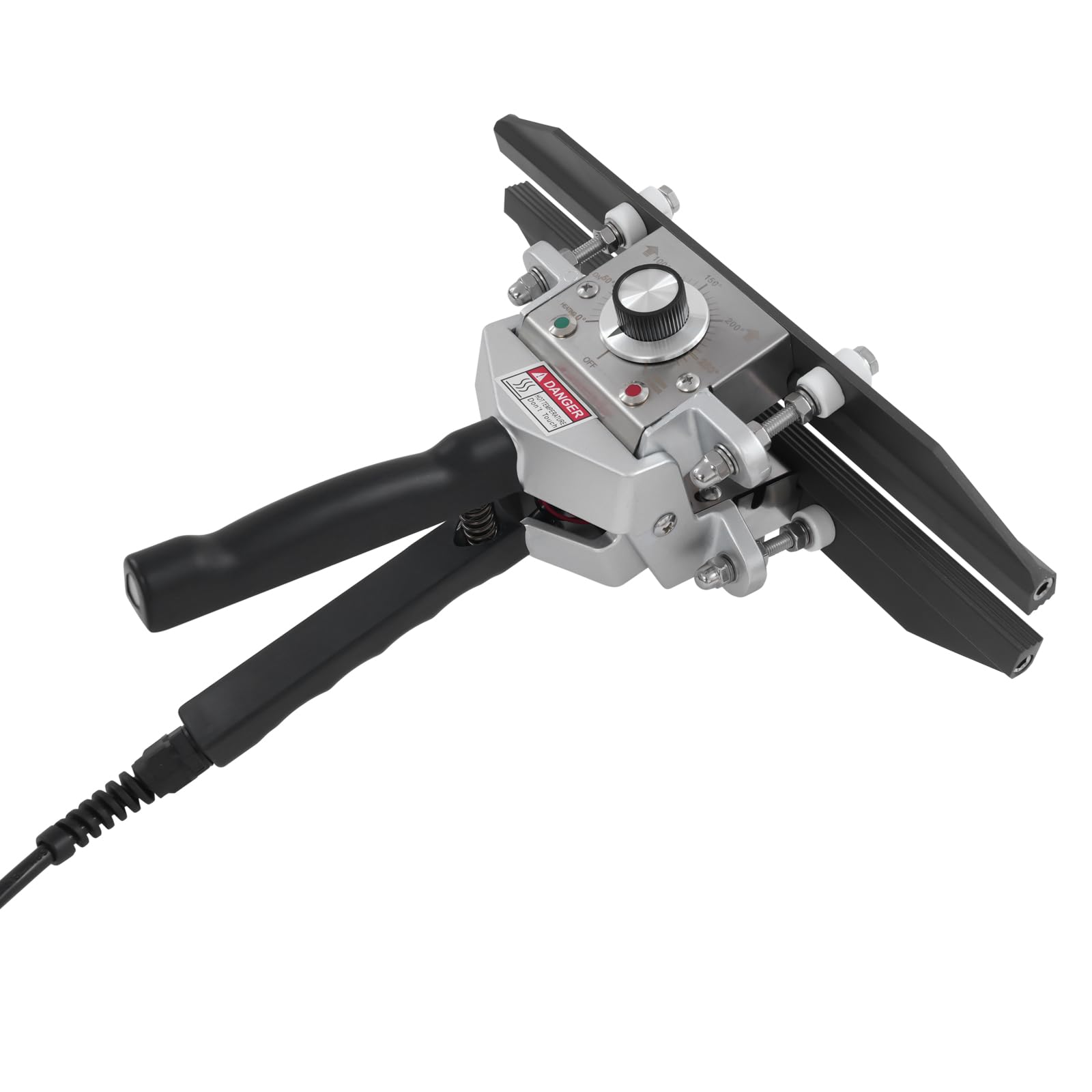 Sellador térmico portátil de 300 W, 200 mm, con control de temperatura de 30 a 250 °C, para bolsas de aluminio y vacío