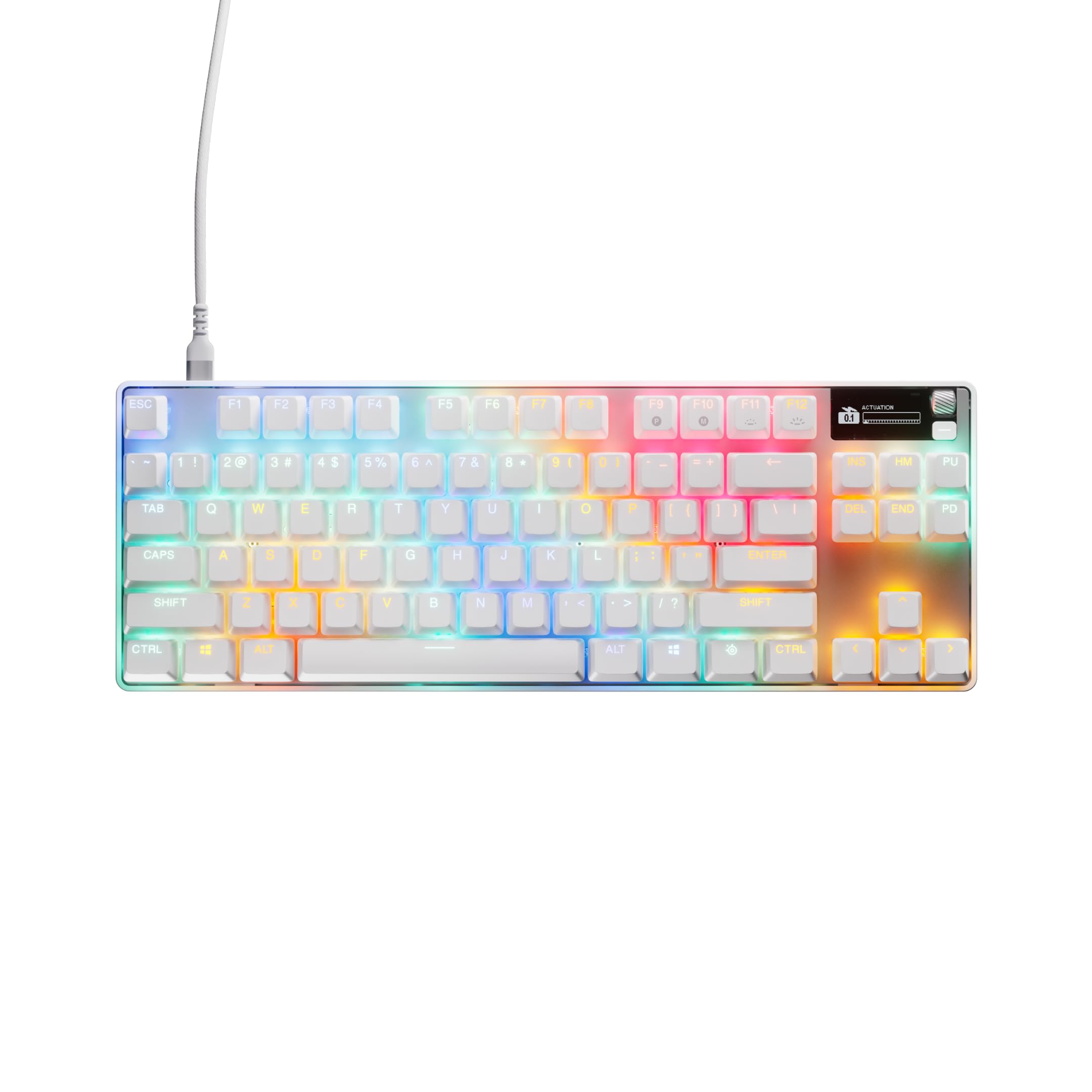 SteelSeries Apex Pro TKL Gen 3 White - HyperMagnetic Ga | B2B