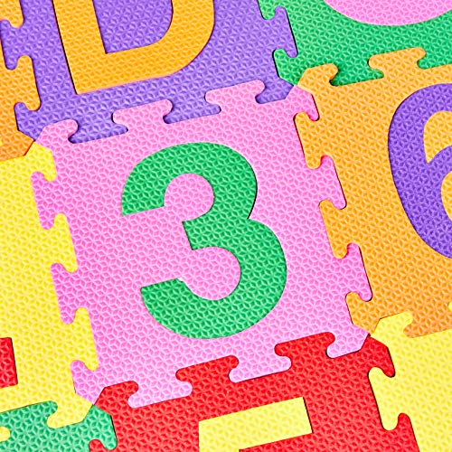 Tapete Alfanumérico Eva Carlu Brinquedos