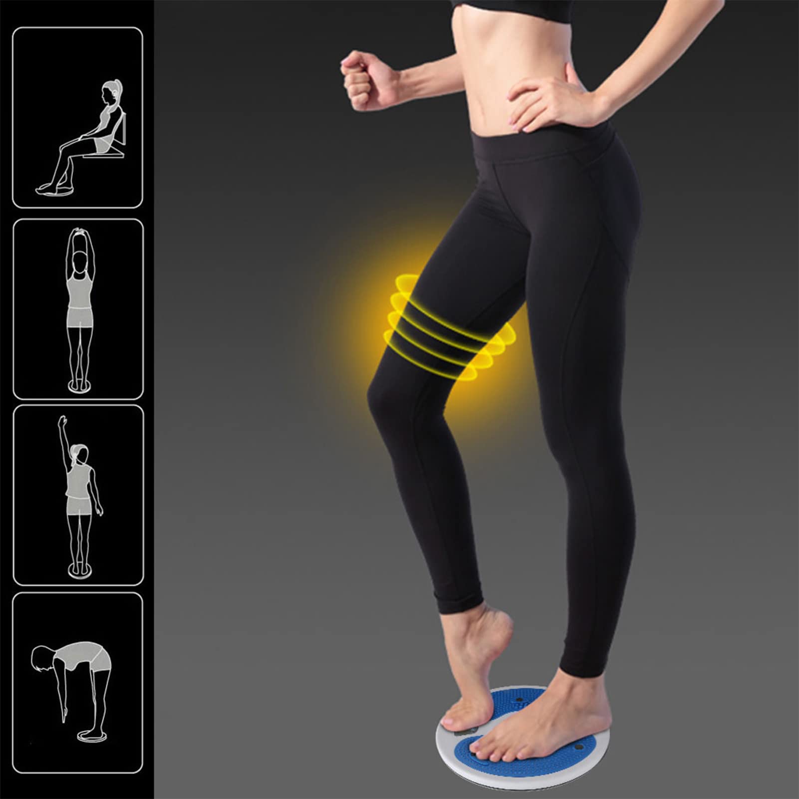 Twist Board Twist Waist, Disco Twist per Gli Esercizi di Torsione di Vita e Fianchi per allenamento aerobico per Il Fitness e L'allenamento