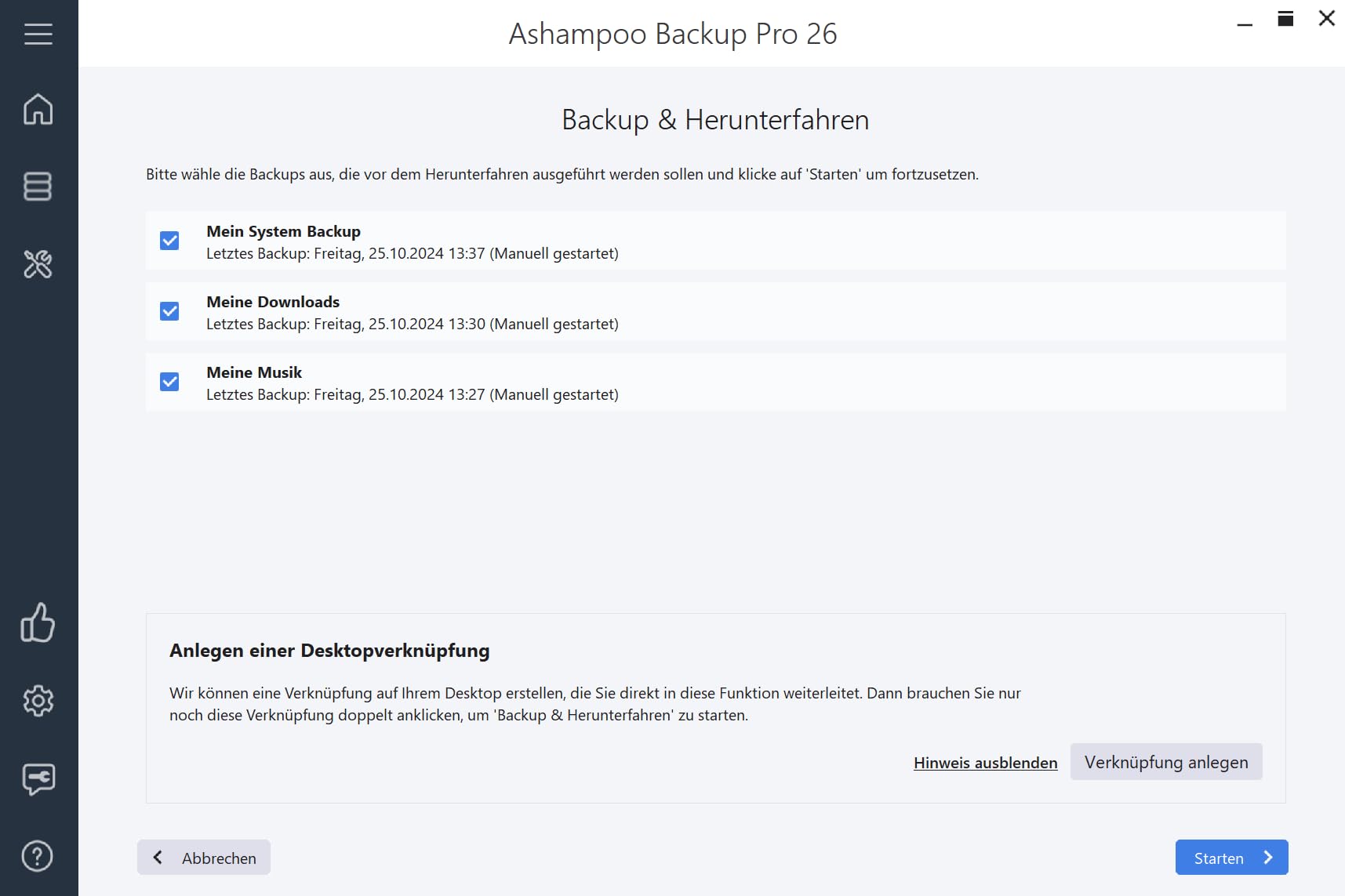 Backup Pro 26 - Datensicherung Programm, Rettung bei Malware-Befall, defekter Festplatte oder Windows Crashes - kompatibel mit Windows 11, 10