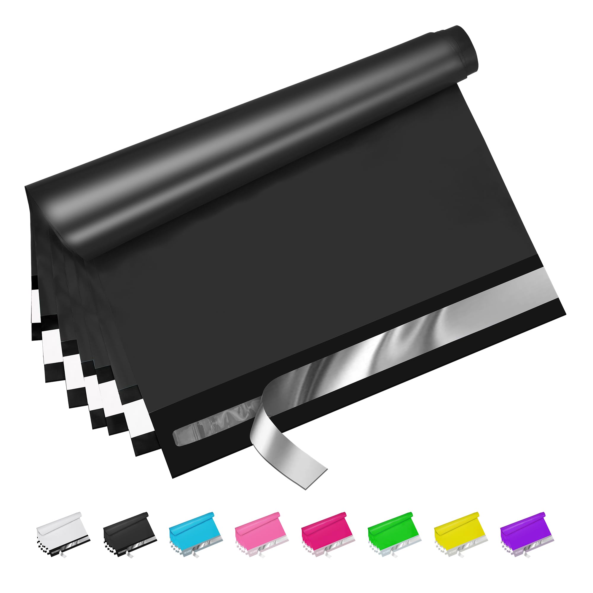 ProLine 500 7.5x10.5 Poly Mailers Auto Sellado De Envío Sobres