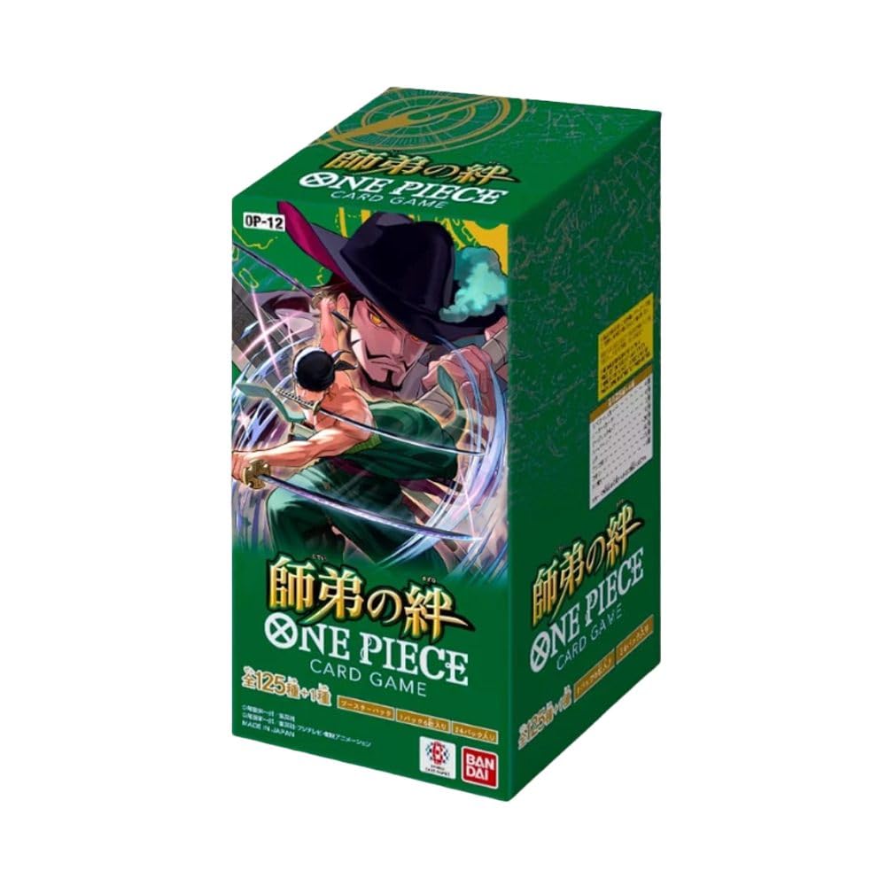 One Piece Card Game Legacy of The Master Booster Display Box OP-12 - Scatola di presentazione giapponese (include top loader BB-Toy-Trades)