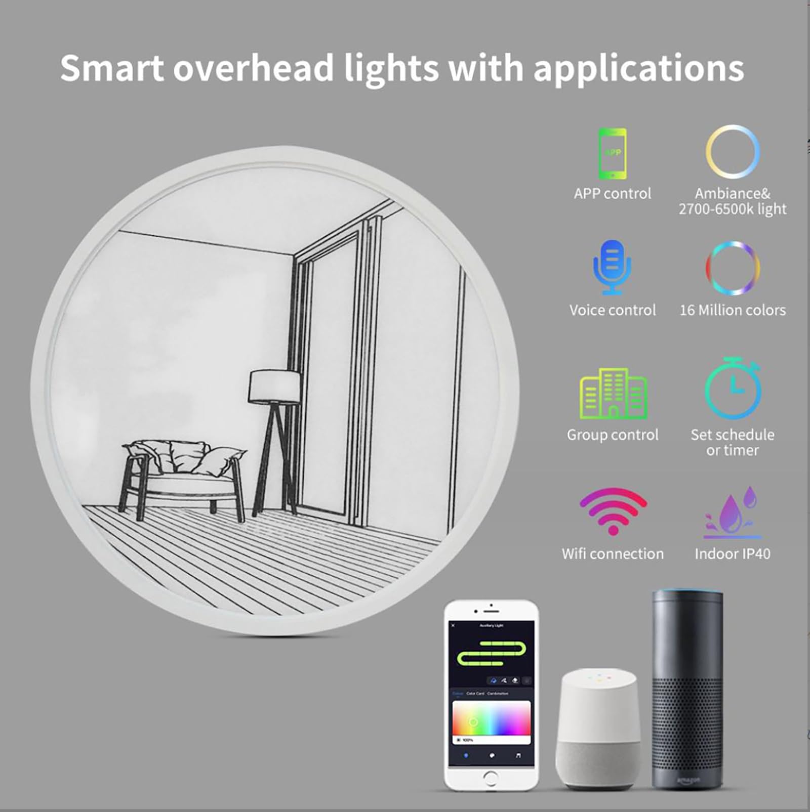TALCUS Light Up Painting ，LED Illuminated Painting Light Photo Frame, Art Light Painting Decoration Table Lamp Ornaments for Living Room Living Room