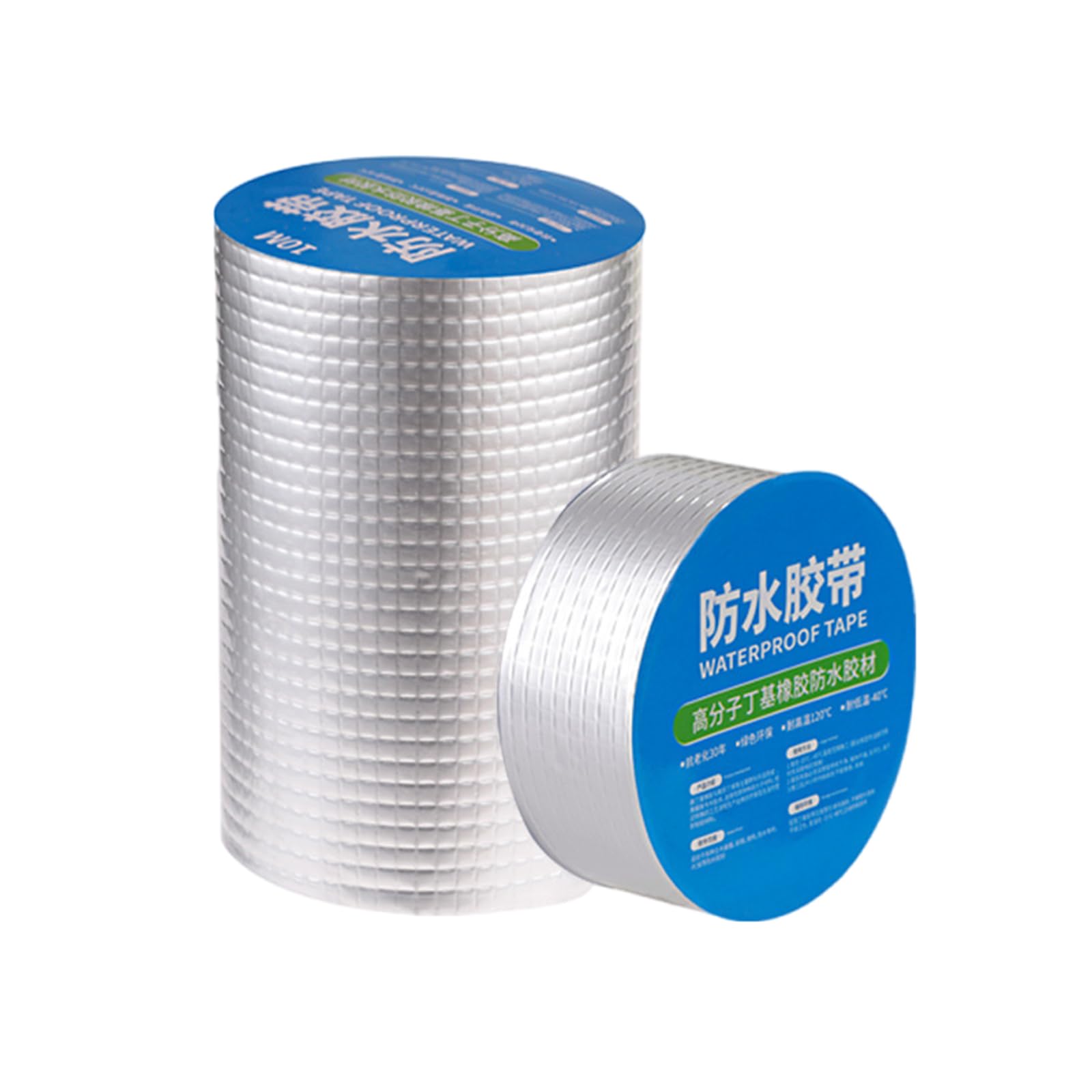 Wansiman Thickness 1Mm Waterproof Tape For Leaks,Butyl Tape Waterproof,High Adhesion Strength,Strong Adhesion,Leakproof,For Housetop Leak,Externalfissure,Window Sill Gap,Pipe Rupture,Waterproof Tape For Leaks
