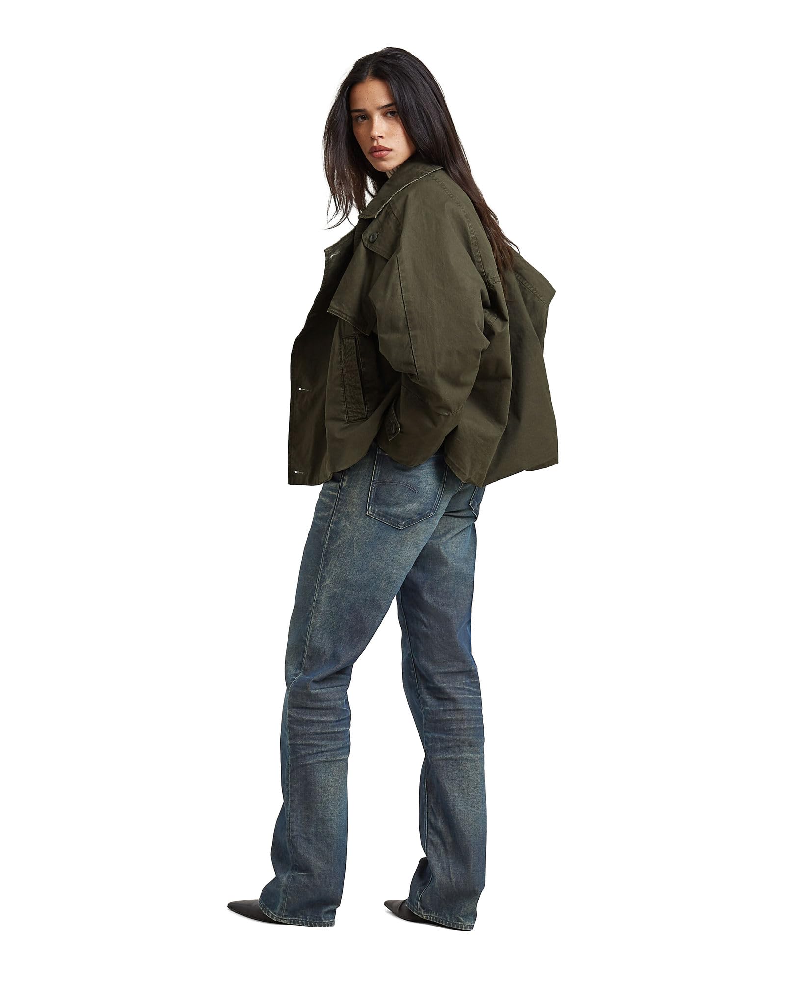 G-Star Damen 4 Pocket Cape JKT Wmn Jacket